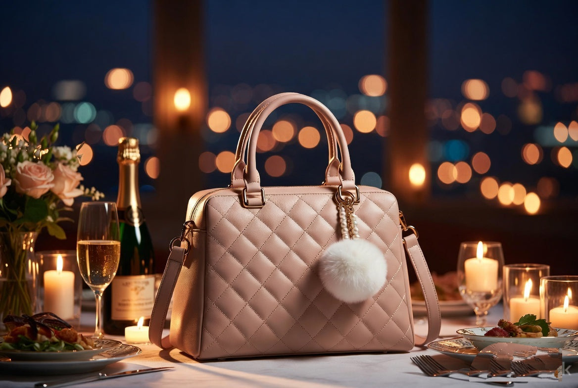 Verity™ Luxe Quilted Satchel Handbag – Elegant Crossbody & Top Handle Purse for Women