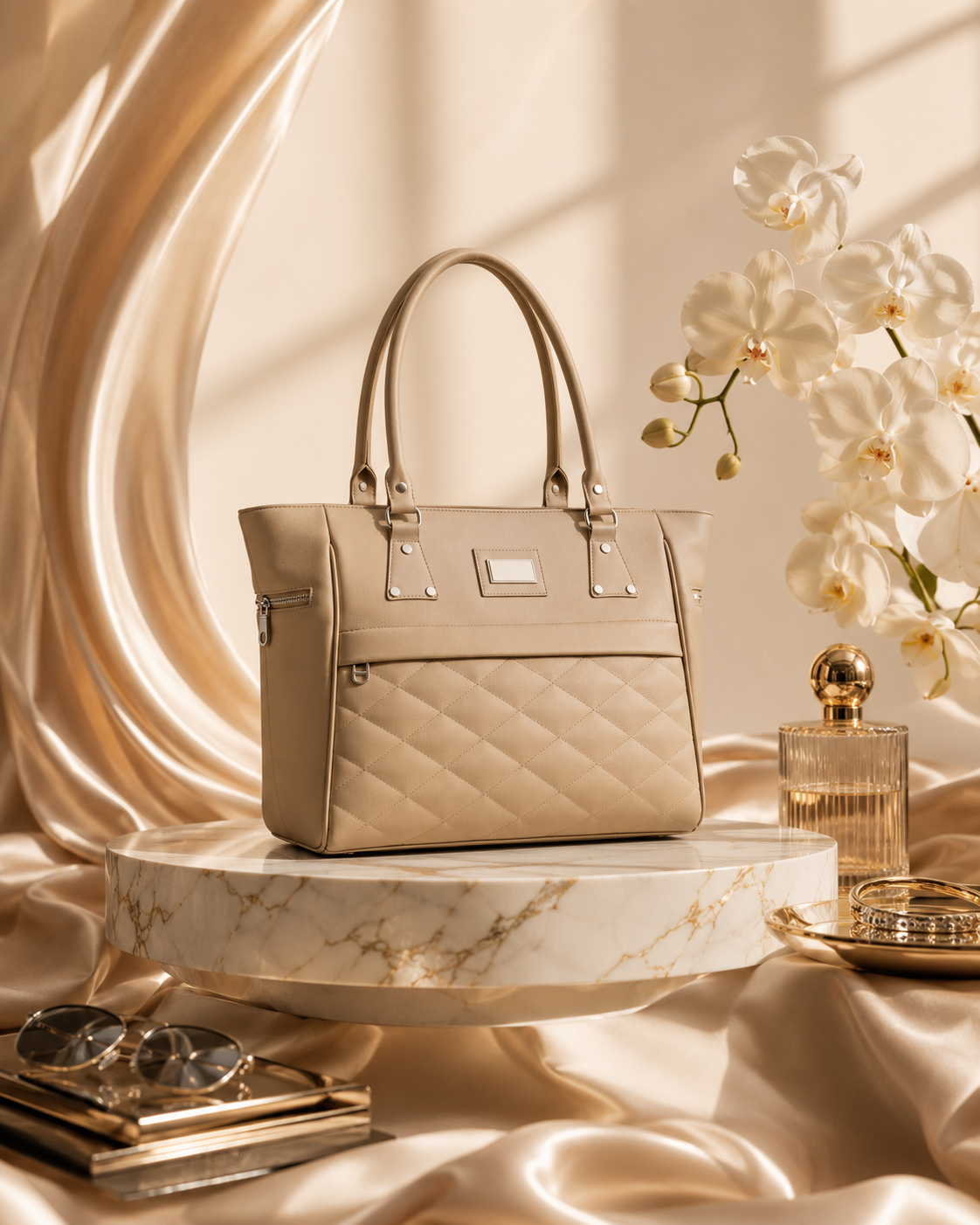 Verity™ Luxe Everyday Tote Bag | Elegant Large Capacity Women's Handbag